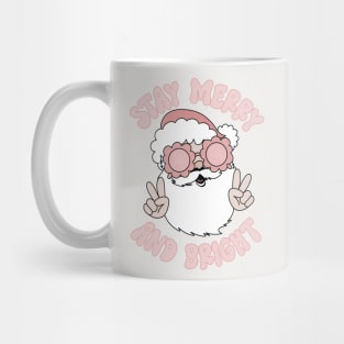 Stay merry & bright santa Mug